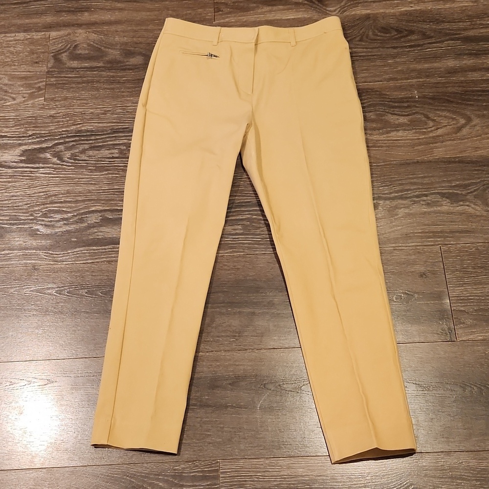 ❤️ JM REED HIGH RISE STRETCH COTTON SLIM ANKLE PANTS / TROUSERS, MEDIUM